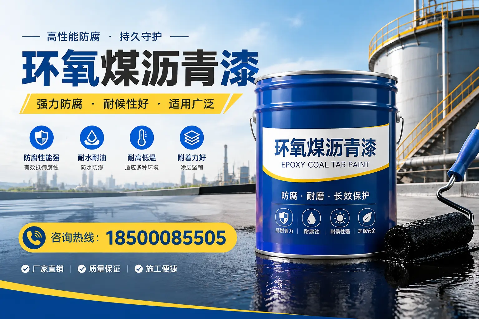 环氧煤沥青漆的储存与运输注意事项，海南企业须知